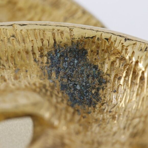 Chanel Gold Plated Coco Mark Brooch - Picture 6 of 6